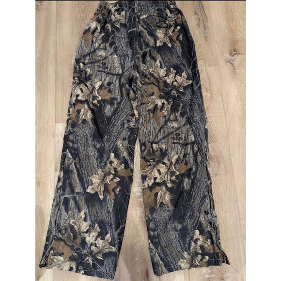 Columbia Omni-Shield Hunting Pants Men’s M Mossy Oak Breakup Camo Nylon NWOT - Picture 2 of 13